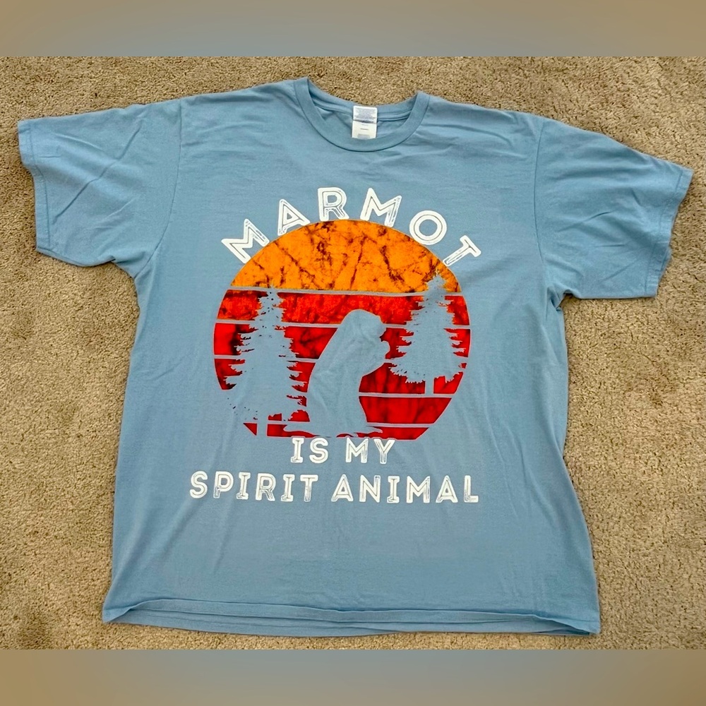Marmot Is My Spirit Animal Size T-shirt Men’s XL